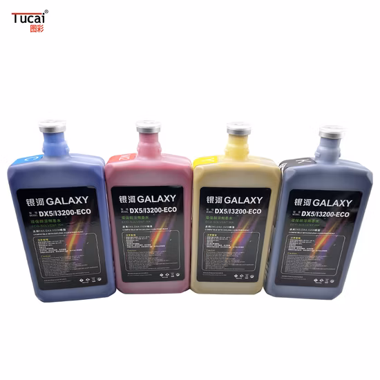 Epson Dx5 3212ld+ 1812AG+ 1818AA+ 프린터용 저렴한 가격 오리지널 100% 갤럭시 에코 솔벤트 잉크